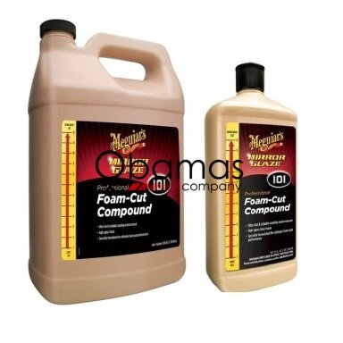 Meguiar’s M101 Foam Cut Compound – abrazyvinė poliravimo pasta greitai korekcijai Meguiar’s M101 Foam Cut Compound – abrazyvinė poliravimo pasta greitai korekcijai