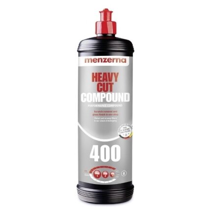 Menzerna Heavy Cut Compound 400 (HC400) 1 kg – Cutting Compound (Up to 1200 Grit)