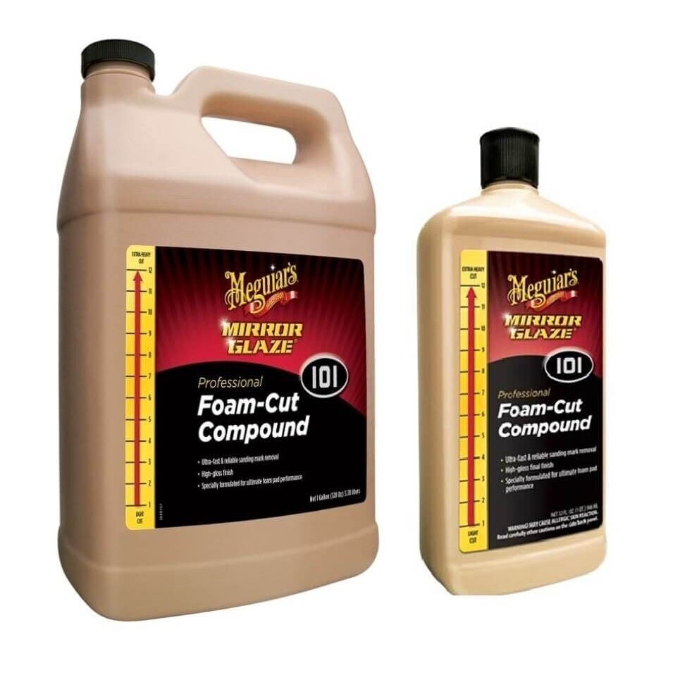 Meguiar’s M101 Foam Cut Compound – mocno ścierna pasta polerska (Heavy Cut)