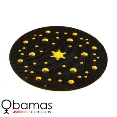 MIRKA 8292605011 vidutinio kietumo atraminis šlifavimo padas 150 mm, 48 skylės