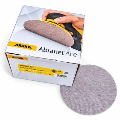 MIRKA ABRANET ACE šlifavimo diskeliai (tinkleliai) 150 mm, 50 vnt.