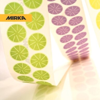 MIRKA POLARSTAR SR 32 mm lipnūs šlifavimo diskeliai 10 vnt. MIRKA POLARSTAR SR 32 mm lipnūs šlifavimo diskeliai 10 vnt.