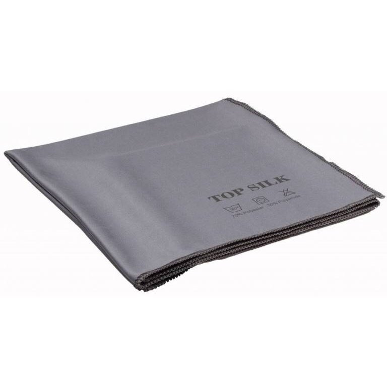 Mikropluošto šluostė TOP SILK 50 x 70 cm GREY