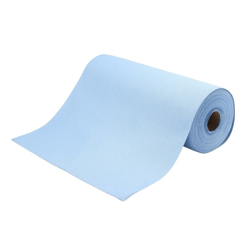 Mikropluošto šluostės rulone stiklui – langams Top Glass BLUE 30 × 30 cm, 50 vnt.