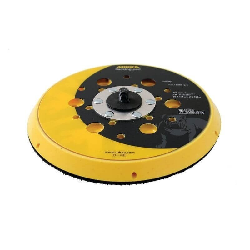 MIRKA 8292605011 vidutinio kietumo atraminis šlifavimo padas 150 mm, 48 skylės 2