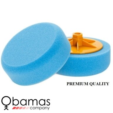 NAT Premium Heavy Cut Rotary M14 BLUE poliravimo kempinė 150 mm