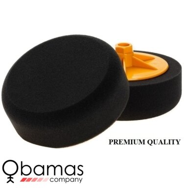 NAT Premium Finishing Rotary M14 BLACK poliravimo kempinė 150 mm