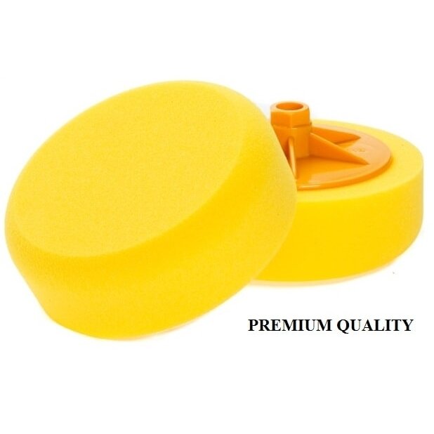 NAT Premium One-Step Rotary M14 YELLOW polishing foam pad 150 mm