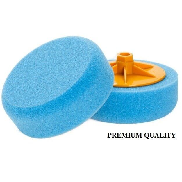 NAT Premium Heavy Cut Rotary M14 BLUE poliravimo kempinė 150 mm
