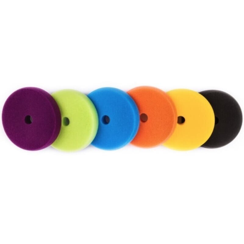 NAT DEAL Pack MIX DA polishing foam pad set 135 mm, 6 pcs. 1