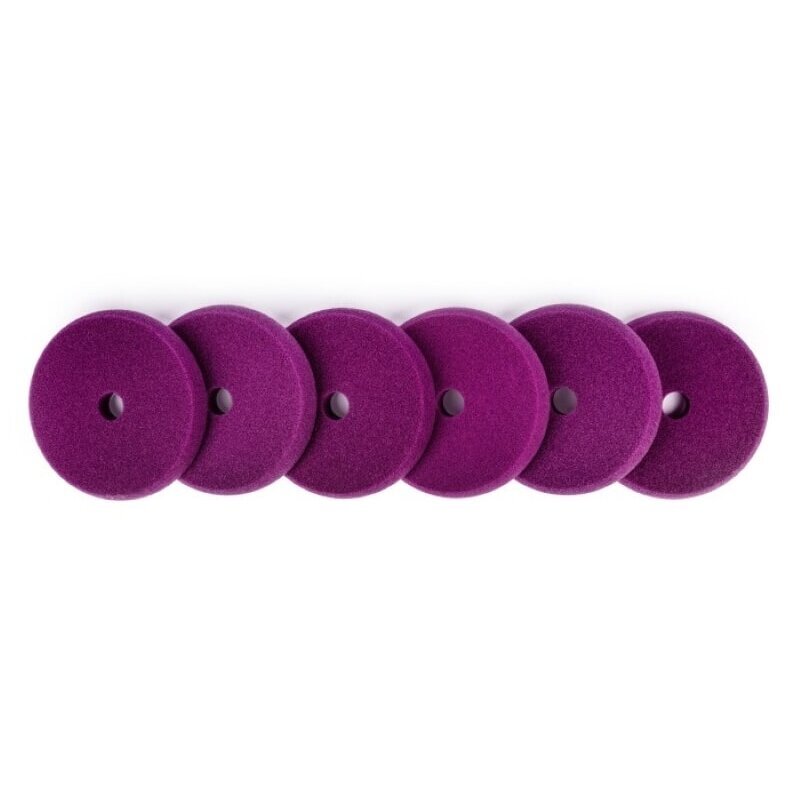Фиолетовые полировальные диски NAT Six Pack FAST 20 DA Fast Cutting 135 мм, 6 шт. 1