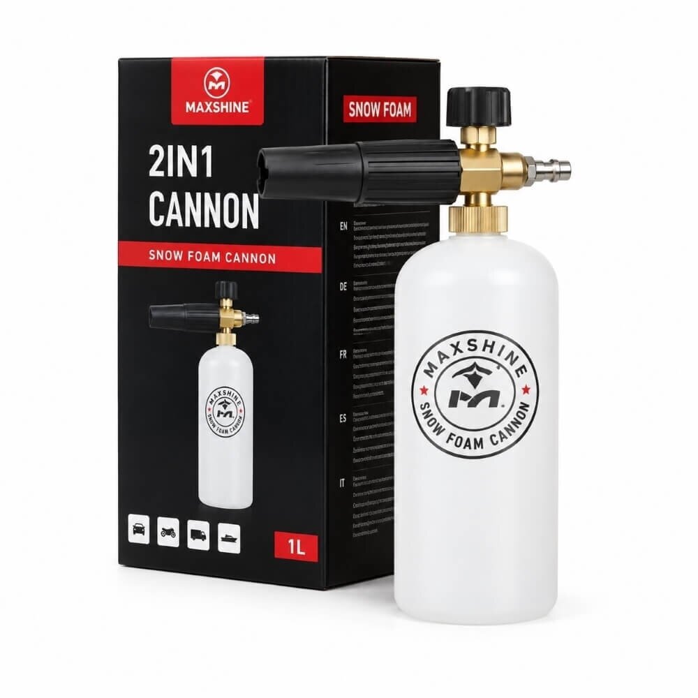 TONYIN Snow Foam Cannon putų purkštuvas aukšto slėgio plovyklai 1 l