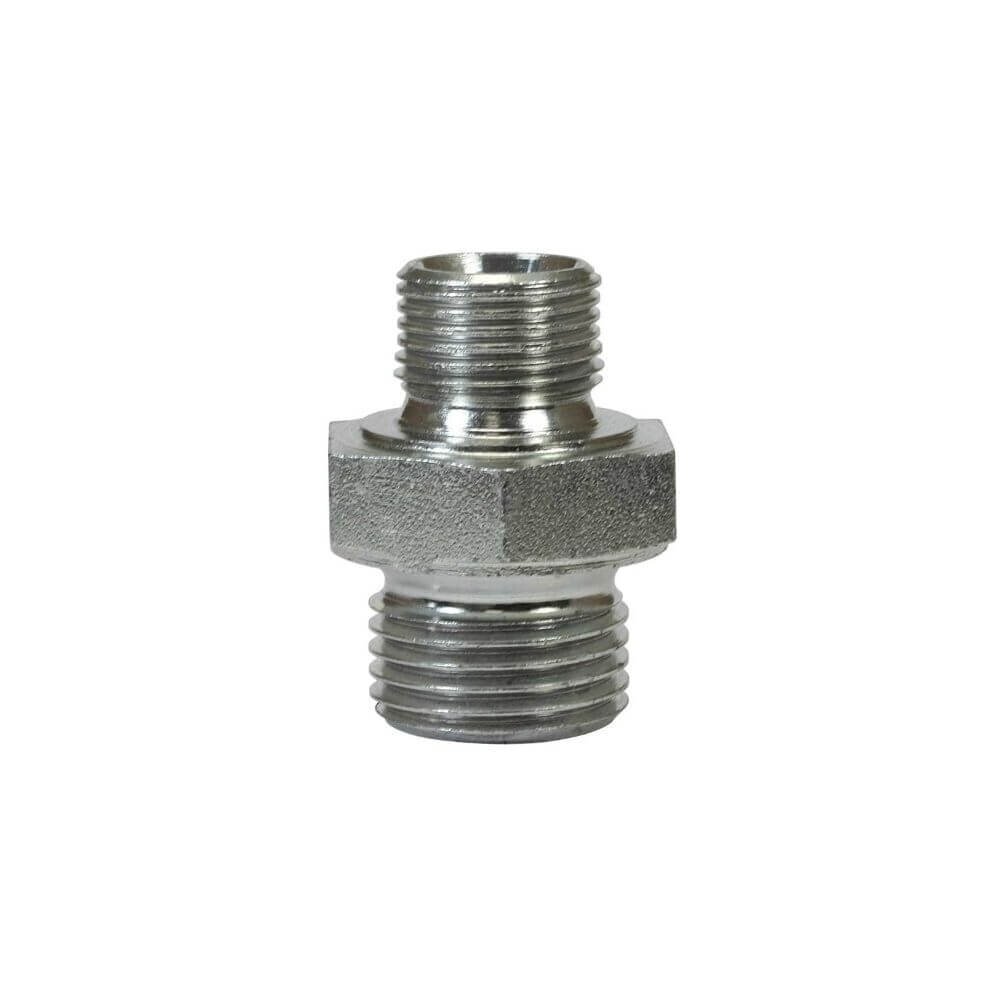 R+M dviguba redukcinė jungtis 1/2″ M–3/8″ M