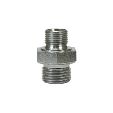 R+M dviguba redukcinė jungtis 1/2″ M–3/8″ M