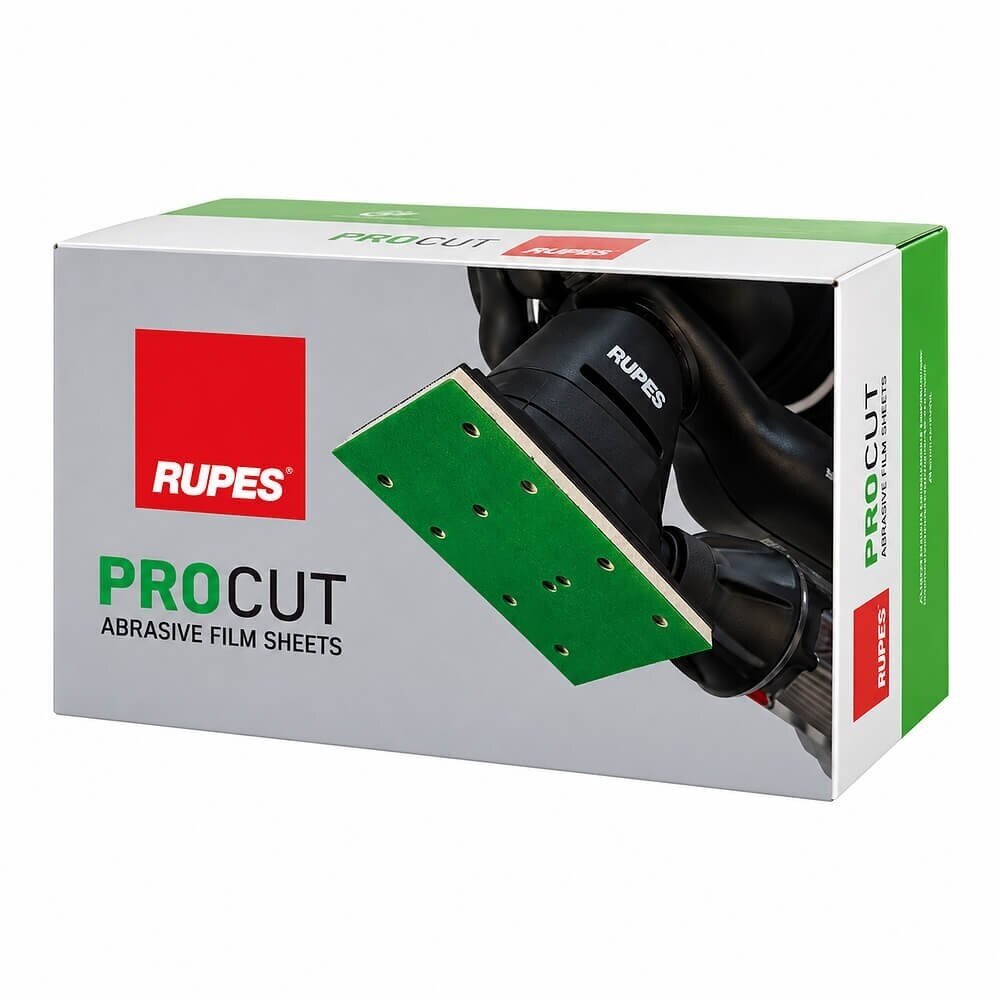 RUPES PROCUT FILM Abrasive Sheets on PET Backing 80 × 130 mm 1