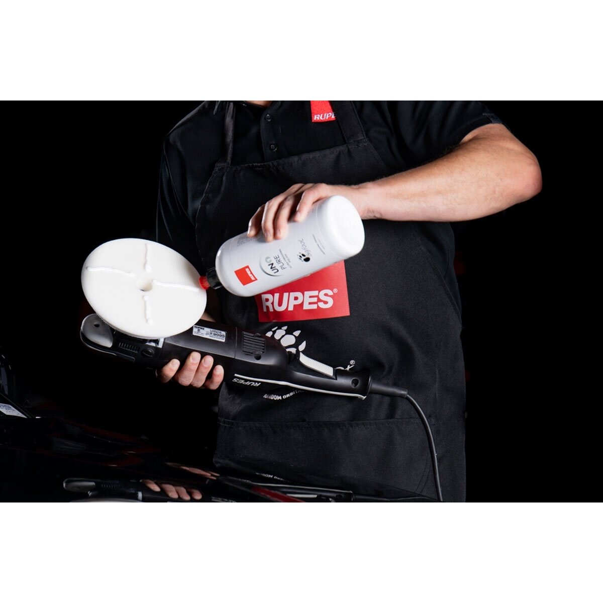 RUPES UNO PURE Ultra Finishing antiholograminė poliravimo pasta 1