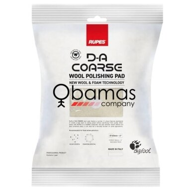 RUPES D-A Coarse Wool poliravimo avikailis RUPES D-A Coarse Wool poliravimo avikailis