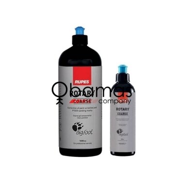 Rupes ROTARY Coarse Abrasive Compound – stambi abrazyvinė pasta rotacinei poliravimo mašinėlei Rupes ROTARY Coarse Abrasive Compound – stambi abrazyvinė pasta rotacinei poliravimo mašinėlei
