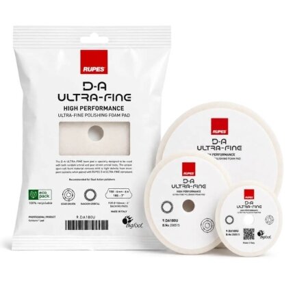 RUPES High Performance D-A ULTRA-FINE White Polishing Pad