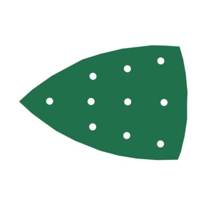 RUPES PROCUT FILM DELTA Triangular Abrasive Sheets with Plastic Backing