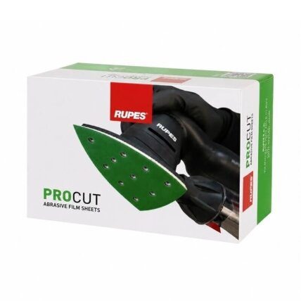 RUPES PROCUT FILM DELTA Triangular Abrasive Sheets with Plastic Backing 1