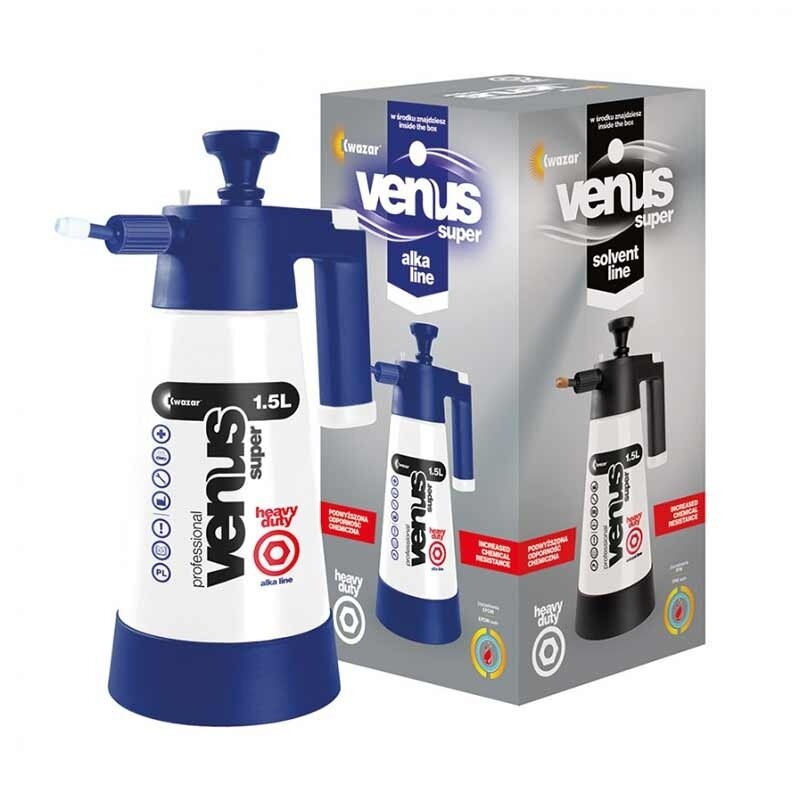 Šarmams atsparus purkštuvas Kwazar VENUS PRO Alkaline 1,5 L Šarmams atsparus purkštuvas Kwazar VENUS PRO Alkaline 1,5 L