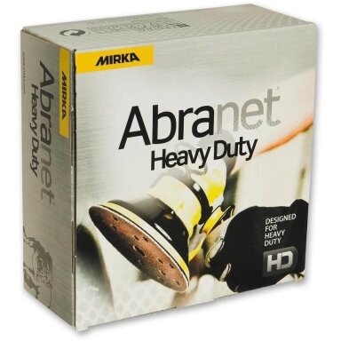 Šlifavimo diskeliai MIRKA Abranet HD 150 mm P60, 25 vnt.