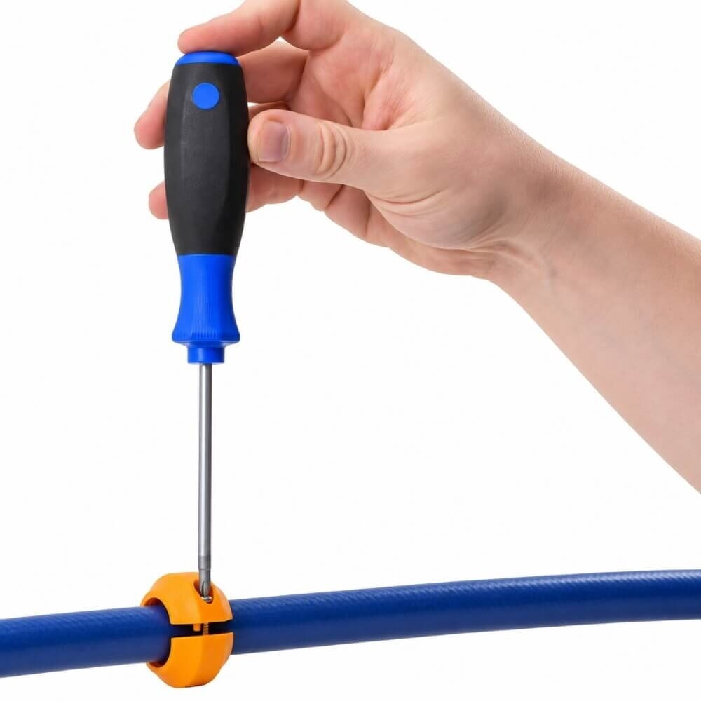 R+M Suttner SUPERBALL ORANGE aukšto slėgio žarnos apsauga nuo trinties 19 mm, 1 vnt. 1