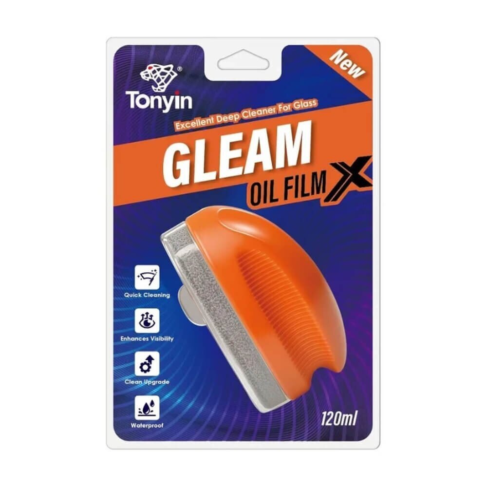 Tonyin Gleam Oil Film X valiklis–nuriebalintojas stiklams prieš dangą 120 ml