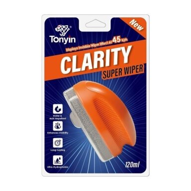 Tonyin Clarity Super Wiper hidrofobinė danga stiklams 120 ml Tonyin Clarity Super Wiper hidrofobinė danga stiklams 120 ml