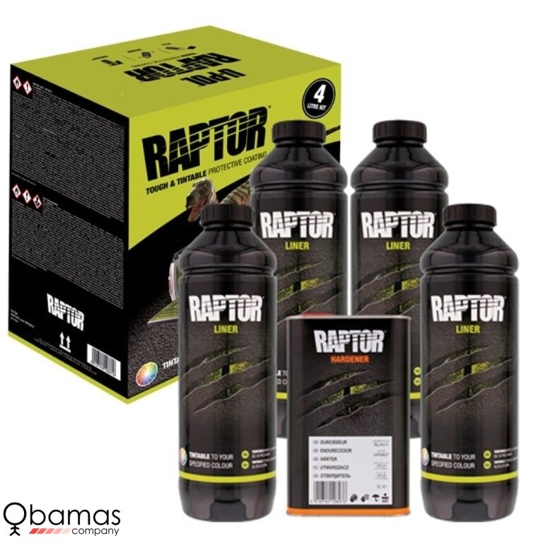 U-POL RAPTOR zestaw powłoki ochronnej 3,8 L