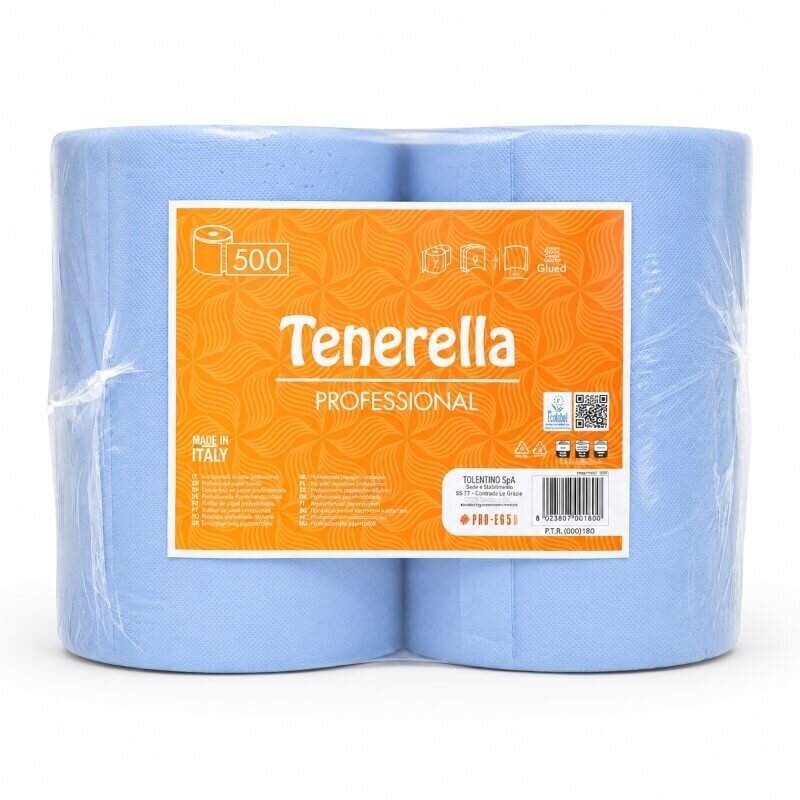 Blue Cleaning Paper 3-Ply, Pack of 2 Rolls